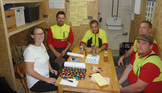 Personen im Gespräch