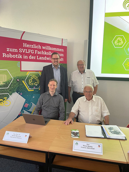 Vergrößerung des Bildes für Gruppenfoto der Referenten des Fachkolloquiums.