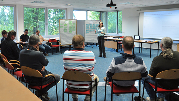 Vergrößerung des Bildes für kommmitmensch: Seminar Gesunde Führung.