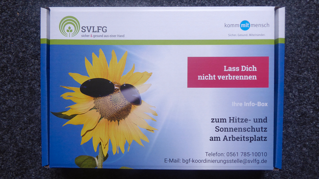 Vergrößerung des Bildes für Infobox zum Hitze- und Sonnenschutz.