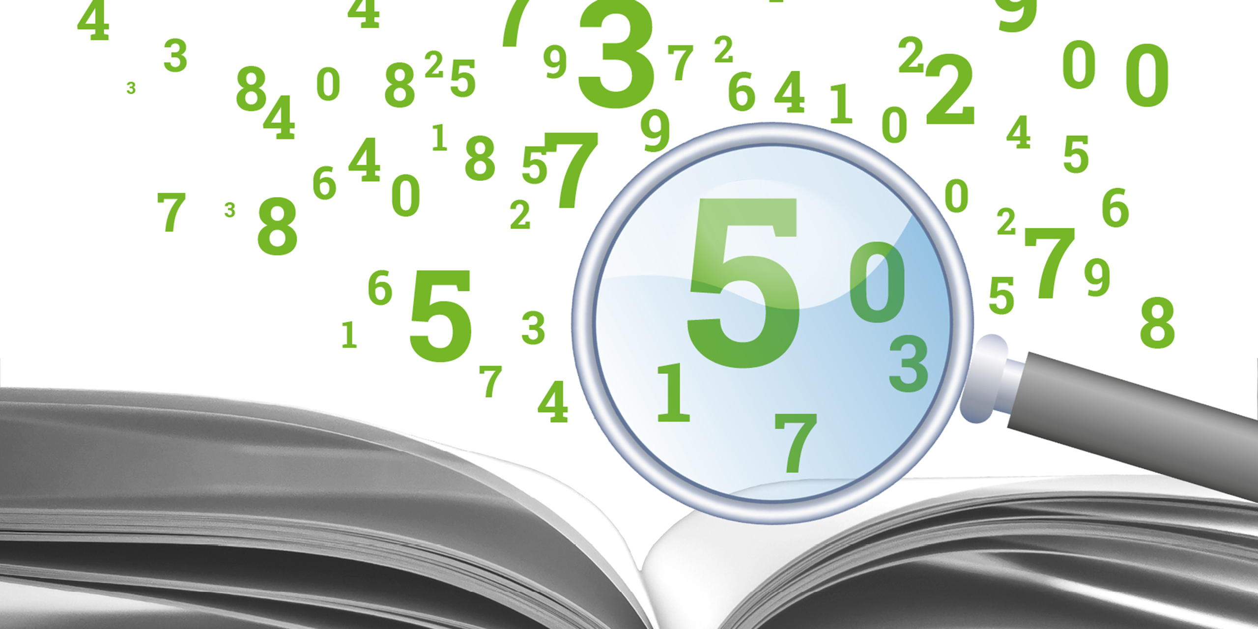 Zahlen werden unter die Lupe genommen.