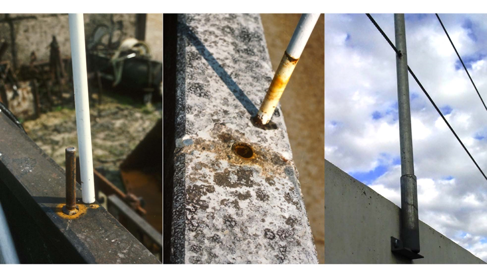 Vergrößerung des Bildes für Drei Detailansichten von Steckverbindungen.