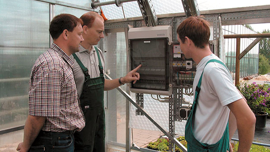 Sicherheitsbeauftragter bei der Unterweisung